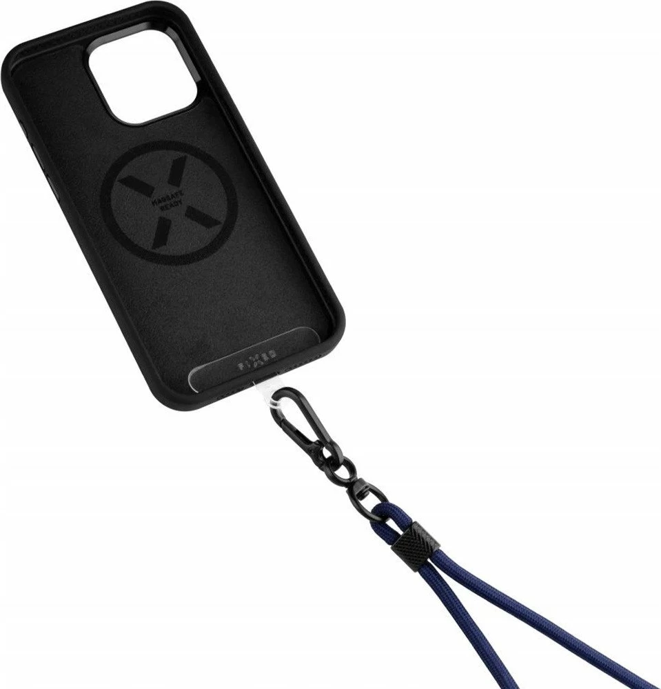 Litar universal për celular Fixed FIXNU-V-BL, i rregullueshëm 40-76 cm, najlon, blu