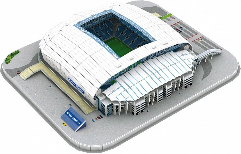 Puzzle 3D CubicFun 306-20257 model stadion Lech Poznań 97 copa 41x34x9 cm