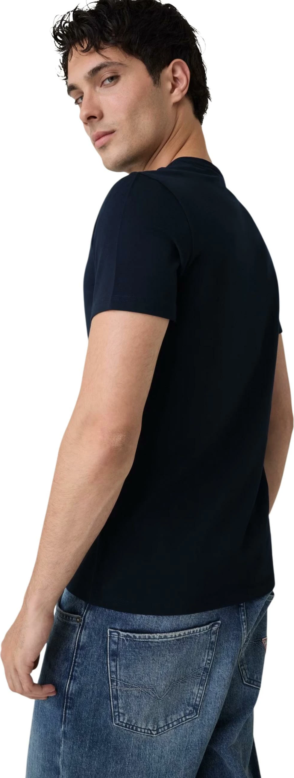 Maicë për meshkuj Guess M6YI24 K3728, e kaltër [Madhësia: XXL]