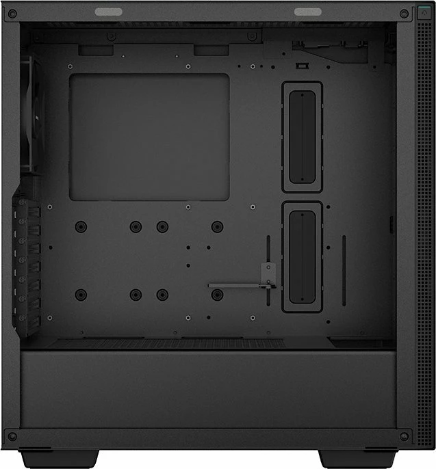Kasë Deepcool CH510 (R-CH510-BKNNE1-G-1) Midi Tower ATX/e-ATX, xham i kalitun, 2x USB 3.0, e zezë