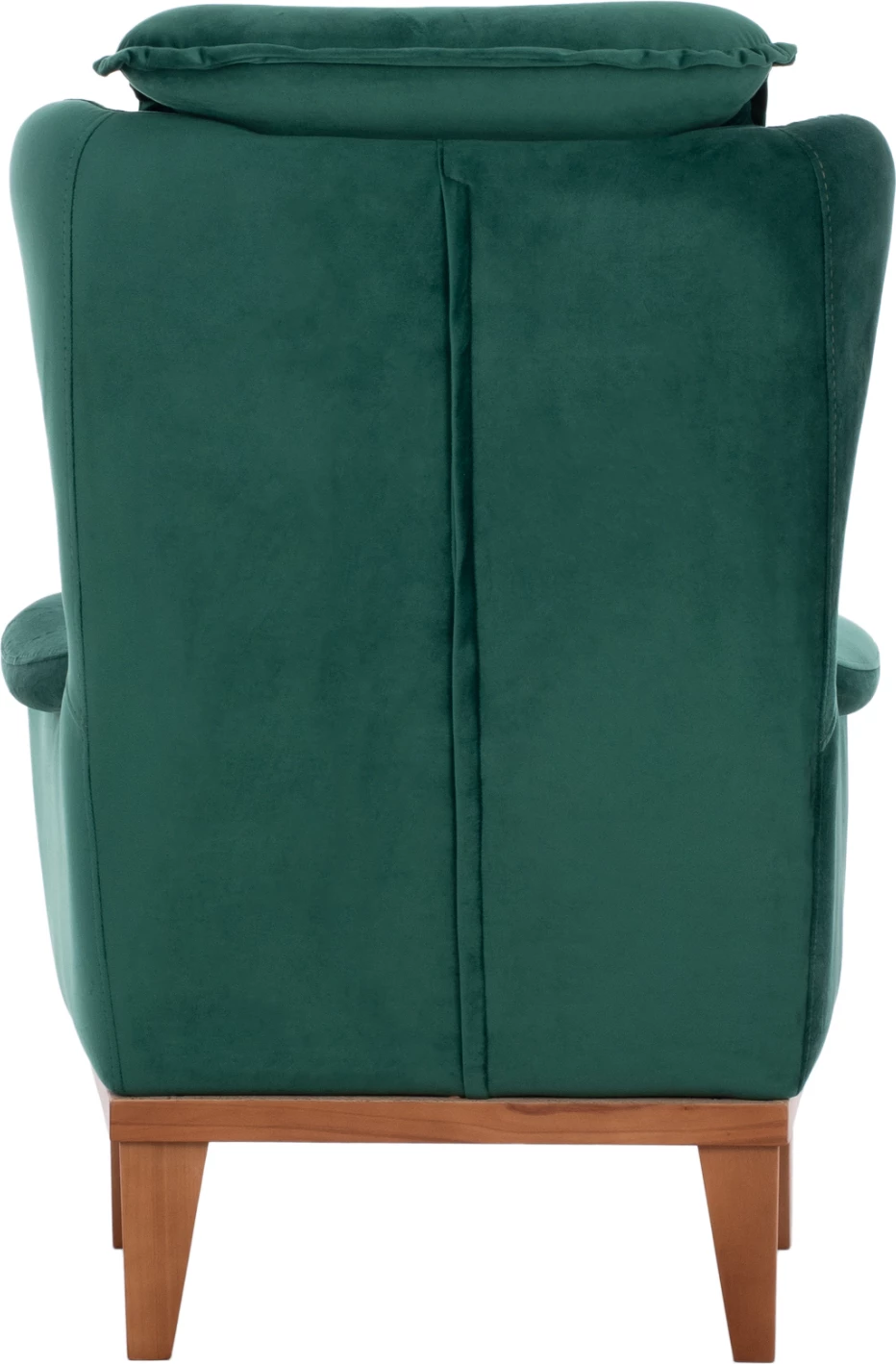 Karrige e butë BENNINGTON, ngjyrë jeshile cypress, 75x100x100cm