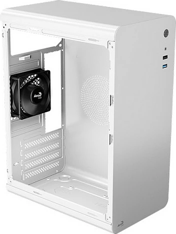 Kasë Aerocool CS-110-S-WT-v1, Mini Tower, micro ATX/Mini-ITX, e bardhë