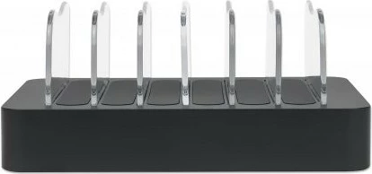Stacion karikimi MANHATTAN 6 porta USB, 2.4A/5V, 55W, i zi