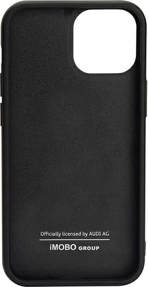 Mbështjellës Audi Carbon Fiber Stripe për iPhone 13 Pro Max 6.7", i zi