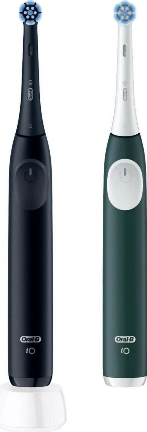 Furçë dhëmbësh elektrike Oral-B iO 2 Duo, 3 mënyra pastrimi, e zezë/jeshile