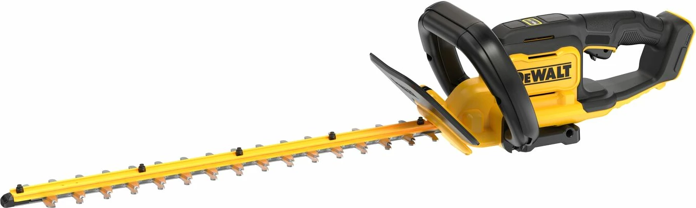 Gërshërë akumulatorike për gardh DeWalt DCMHT564N 18V XR, teh 55 cm, prerje 25 mm, bare tool (pa bateri/karikues), e verdhë/zezë