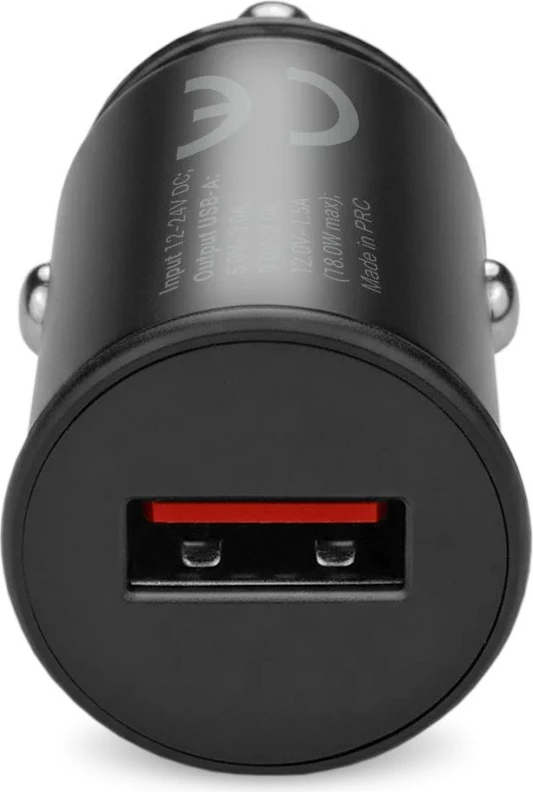 Karikues veture everActive CC-15QC Quick Charge 3.0 18W, 1x USB-A + kabllo USB-C 1m, i zi