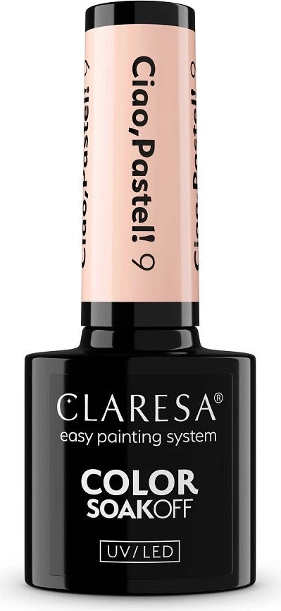 Llak për thonj për femra Claresa Ciao Pastel! Hybrid Nail Polish 9, 5g