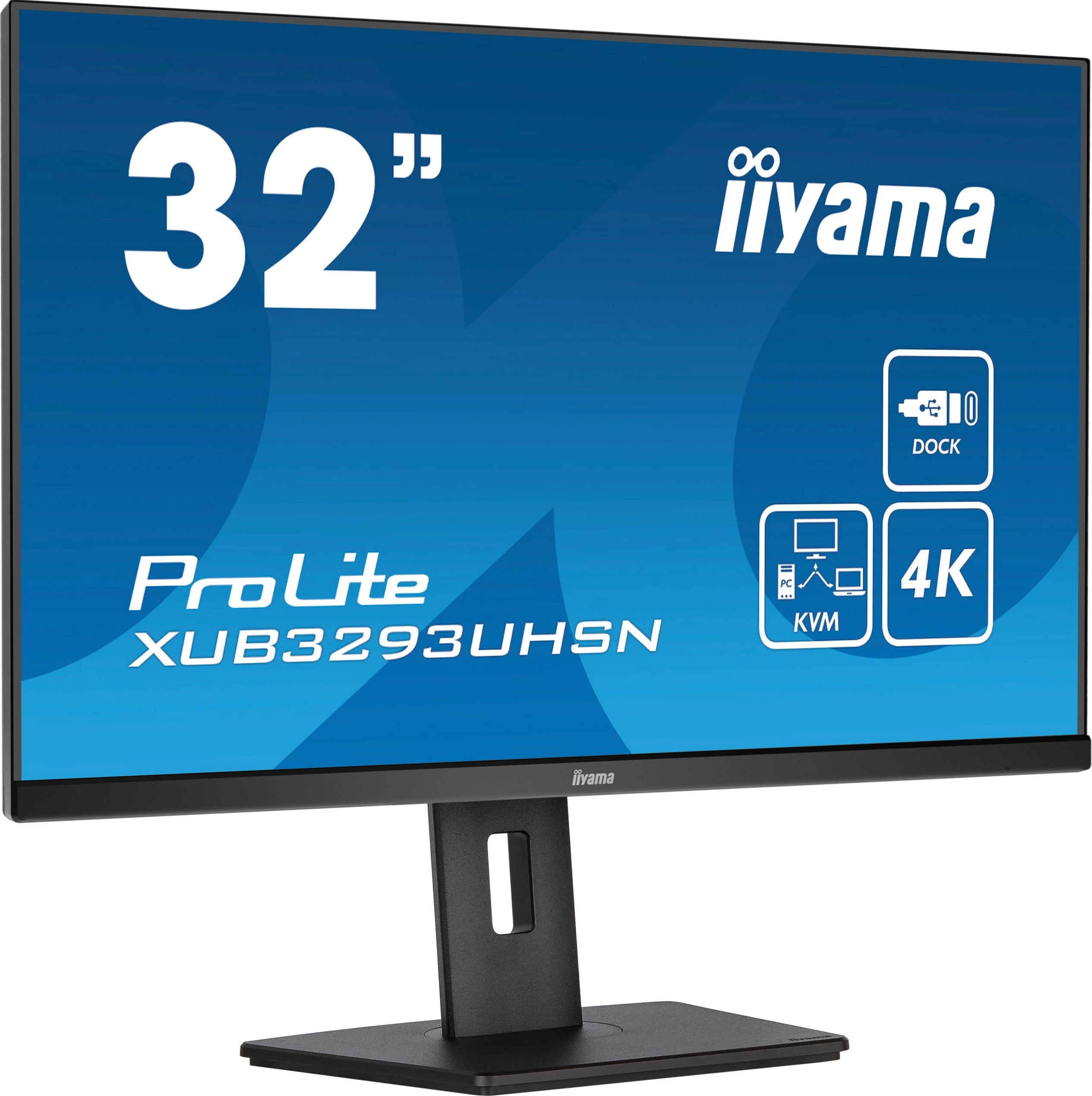 Monitor iiyama ProLite XUB3293UHSN-B5, 80 cm (31.5"), 4K Ultra HD, LCD, i zi