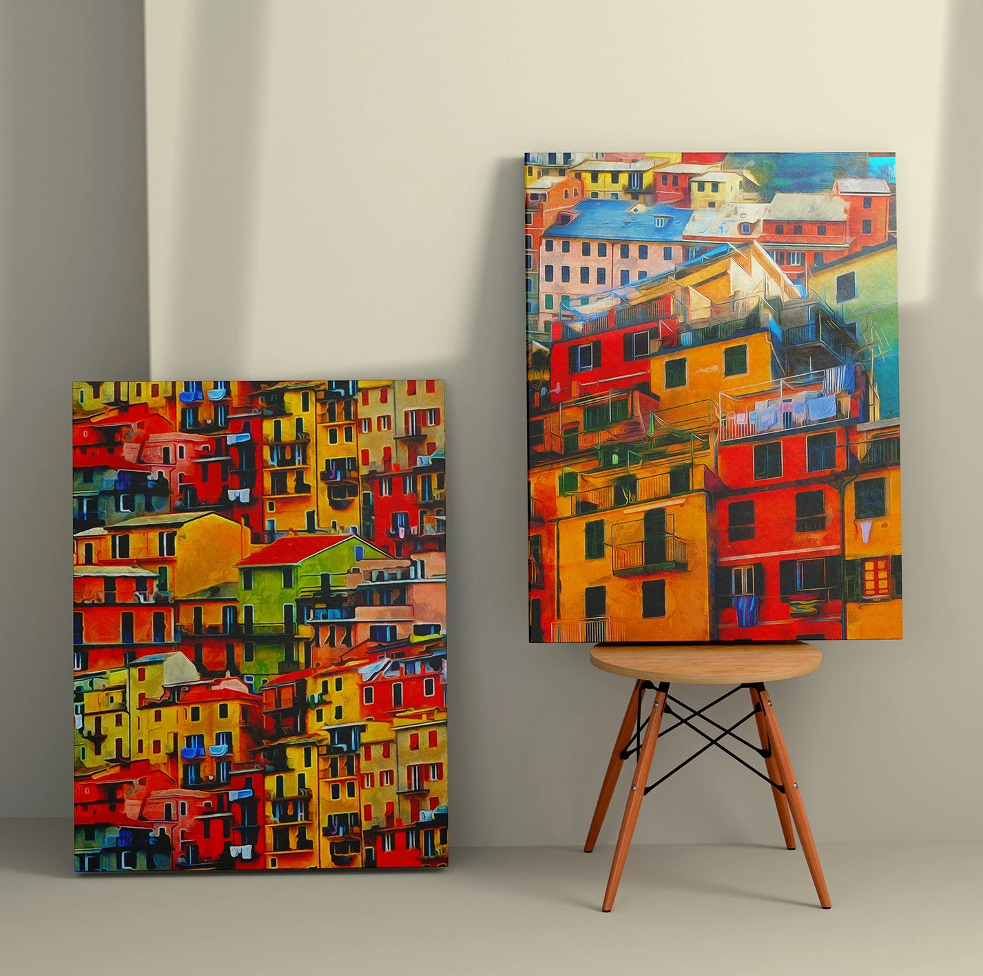 Pikturë dekorative në kanavacë (2 copë), Wallity, 2KNV4259, 50x70cm