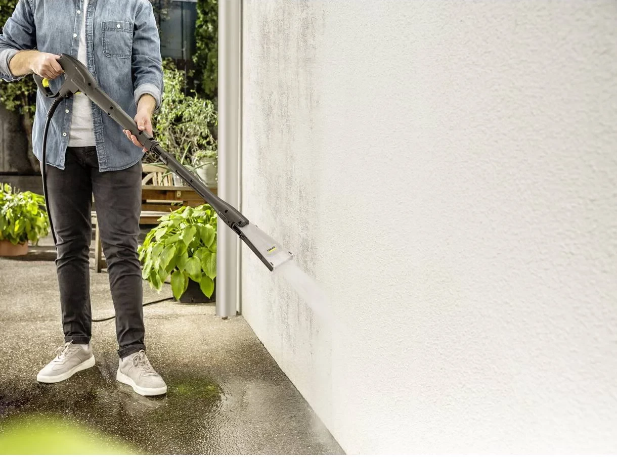 Grykë spërkatëse për pastruese me presion, Karcher eco!Booster 180 2.645-386.0, deri 50% efikasitet më i lartë, kompatibile me K 5, e zezë