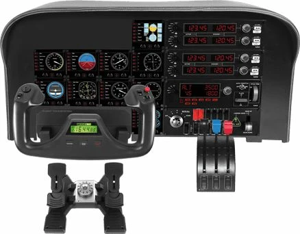 Panel fluturimi Logitech G Saitek Pro Flight Multi Panel USB 945-000009, i zi