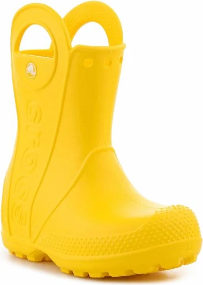 Çizme shiu për fëmijë Crocs Handle It Rain Boot Kids, të verdha