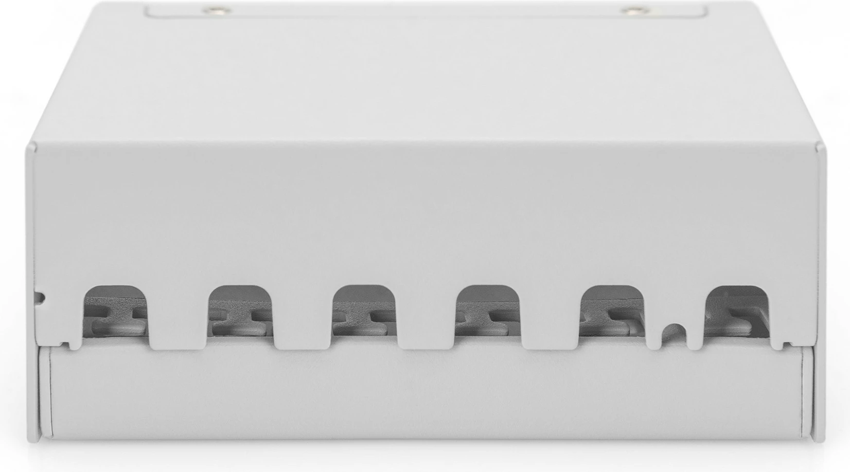 Patchpanel Digitus 6-portë, kasë çeliku, montim në mur, gri