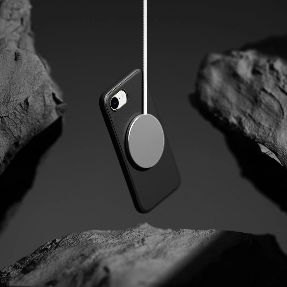 Mbështjellës Ringke Onyx Magnetic MagSafe për iPhone 16e, i zi