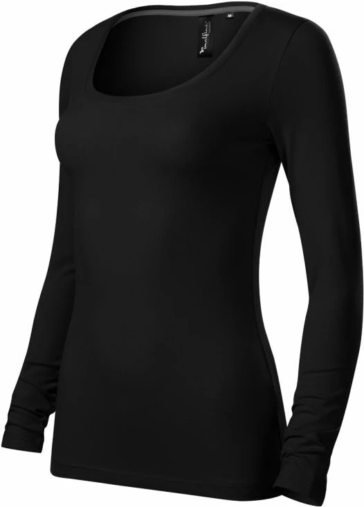 Bluzë Malfini për femra, e zezë