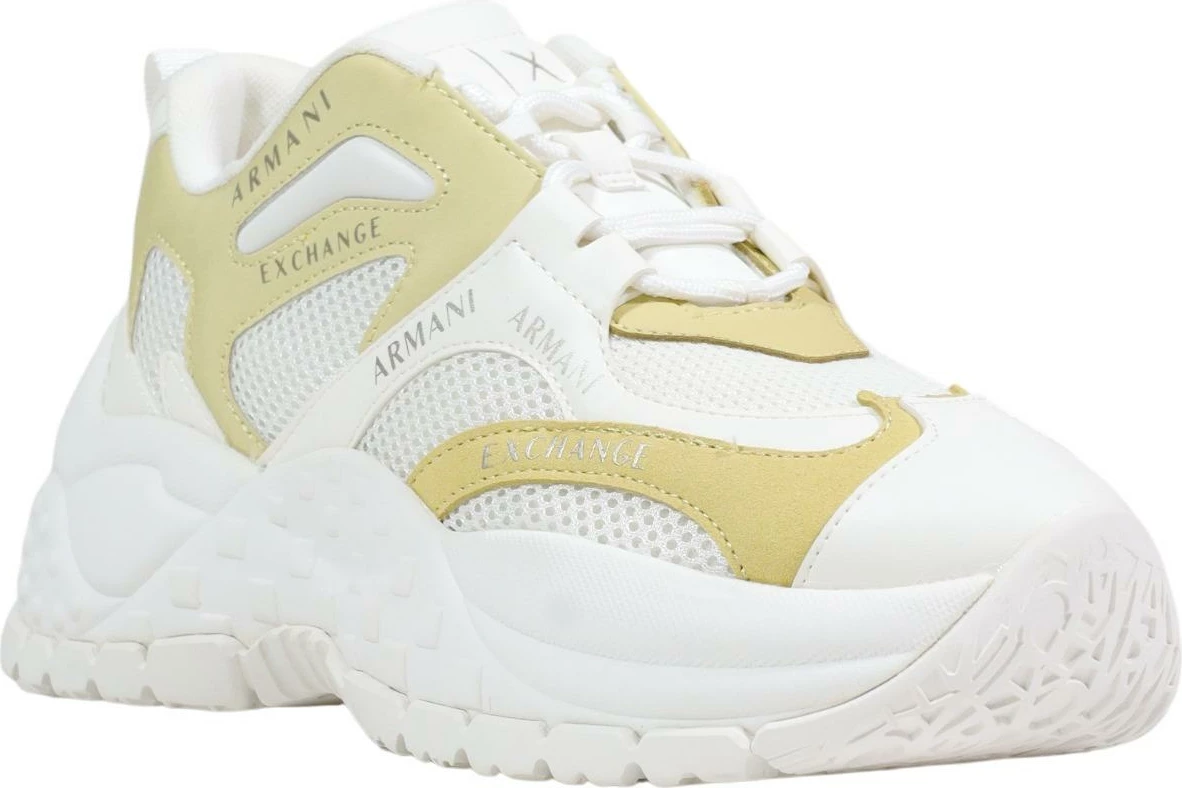 Atlete për femra Armani Exchange XDX120 XV708, të bardha/verdhë [Madhësia: 40]
