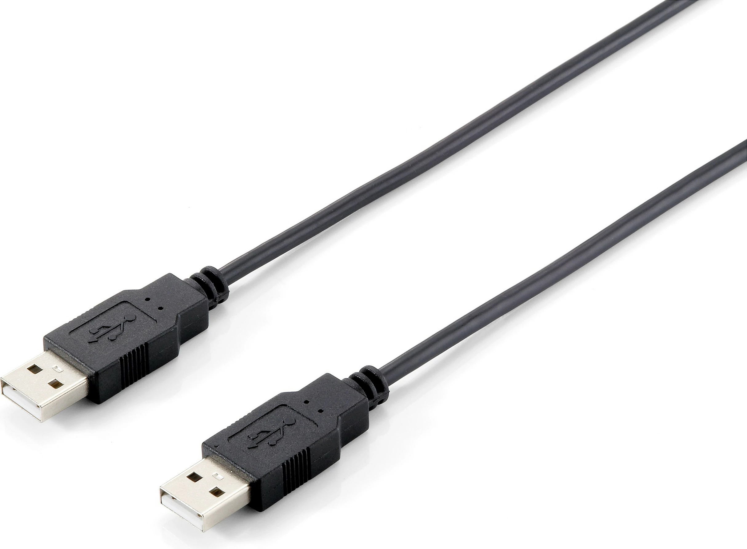 Kabllo USB EQUIP USB 2.0 Type-A në Type-A, 3 m, e zezë