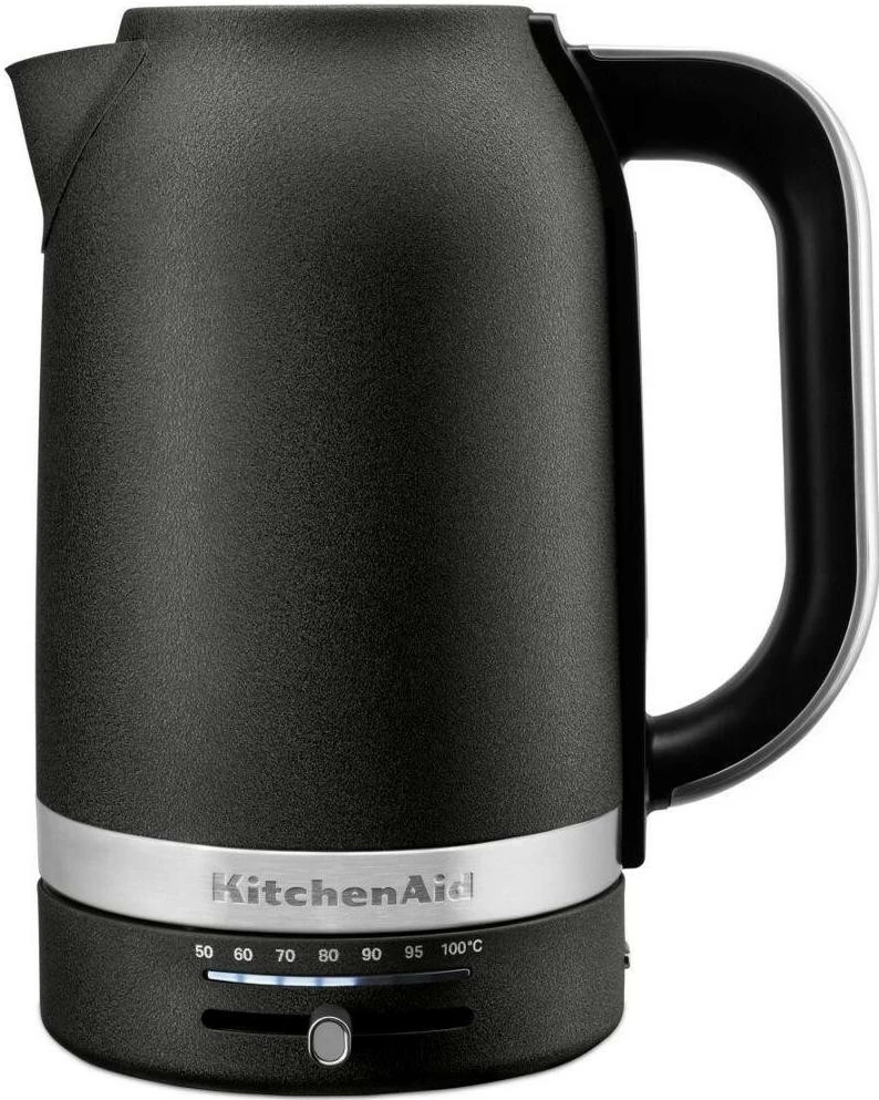 Çajnik elektrik KitchenAid 5KEK1701E, 1.7L, 2400W, kontroll temperature 50-100°C, gri-zi