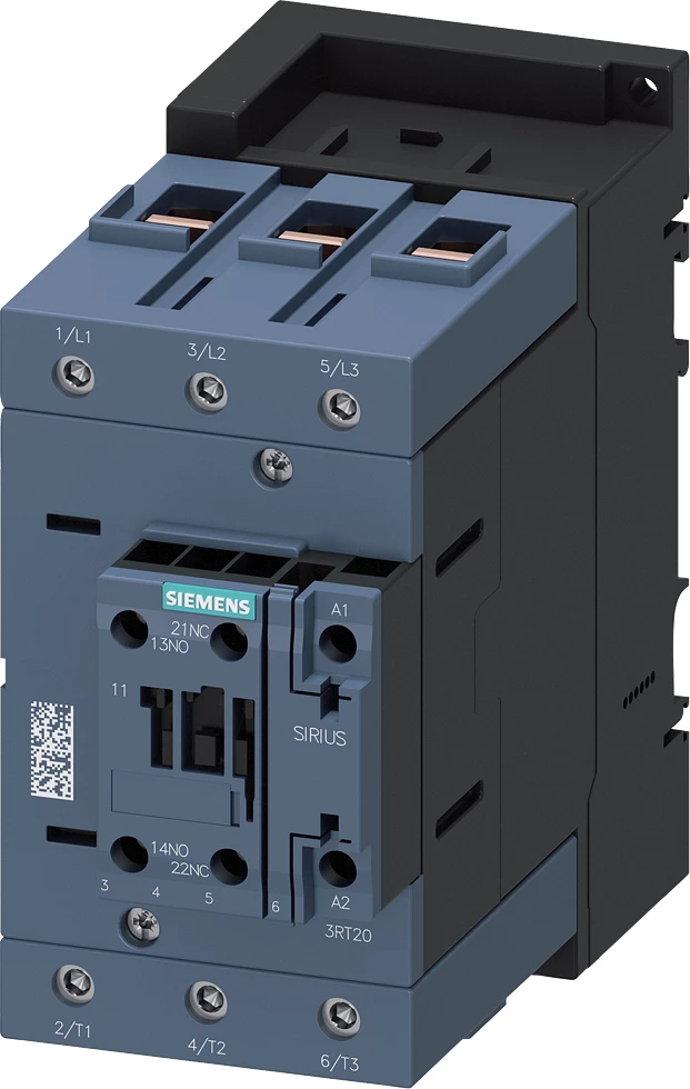 Kontaktor Siemens 3RT2046-1AP00 – 45 kW, 95 A, 230V AC, 1NO+1NC