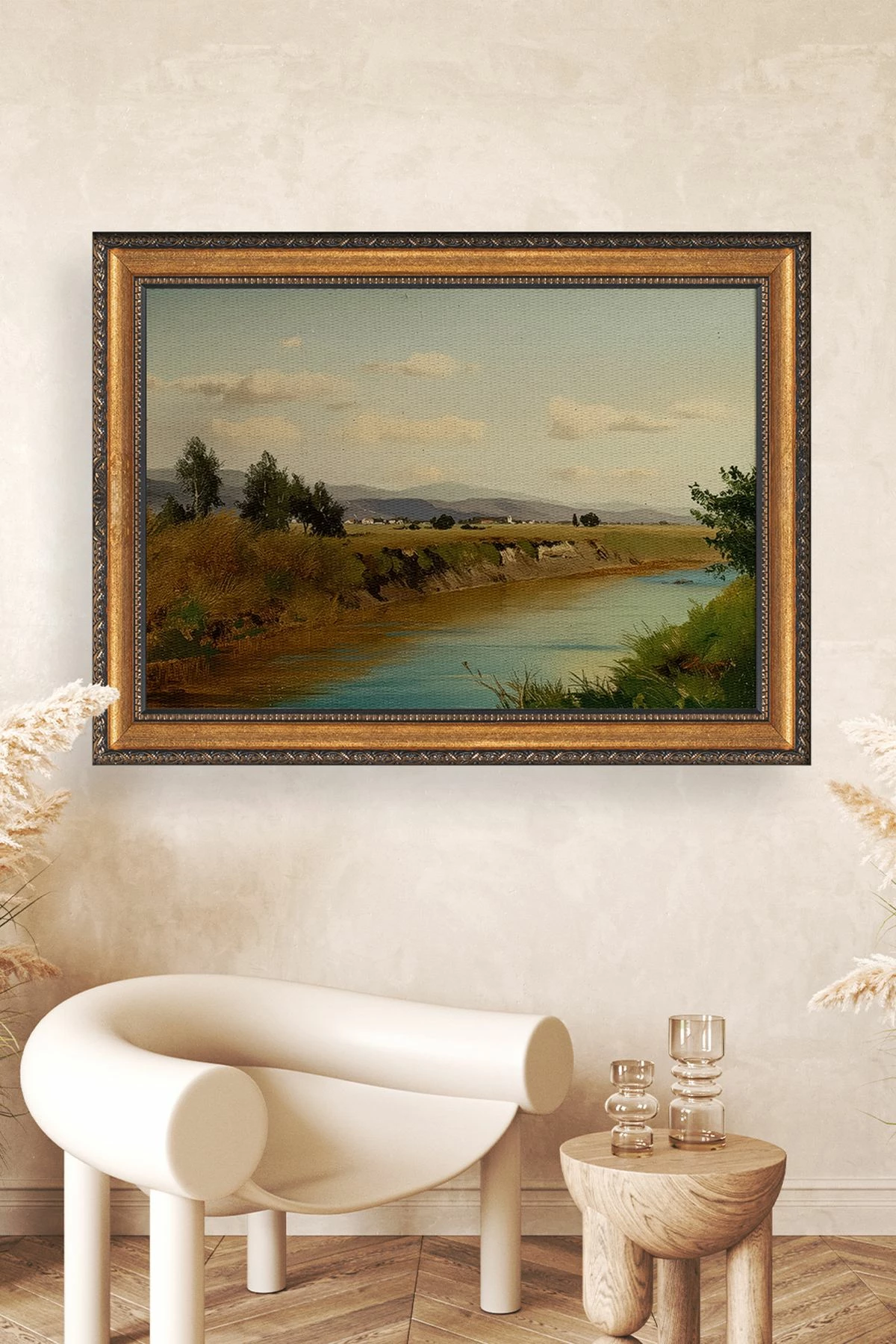 Pikturë dekorative në kanavacë me kornizë, Wallity, ATCRCVCNVSMDL56 - 50x70cm