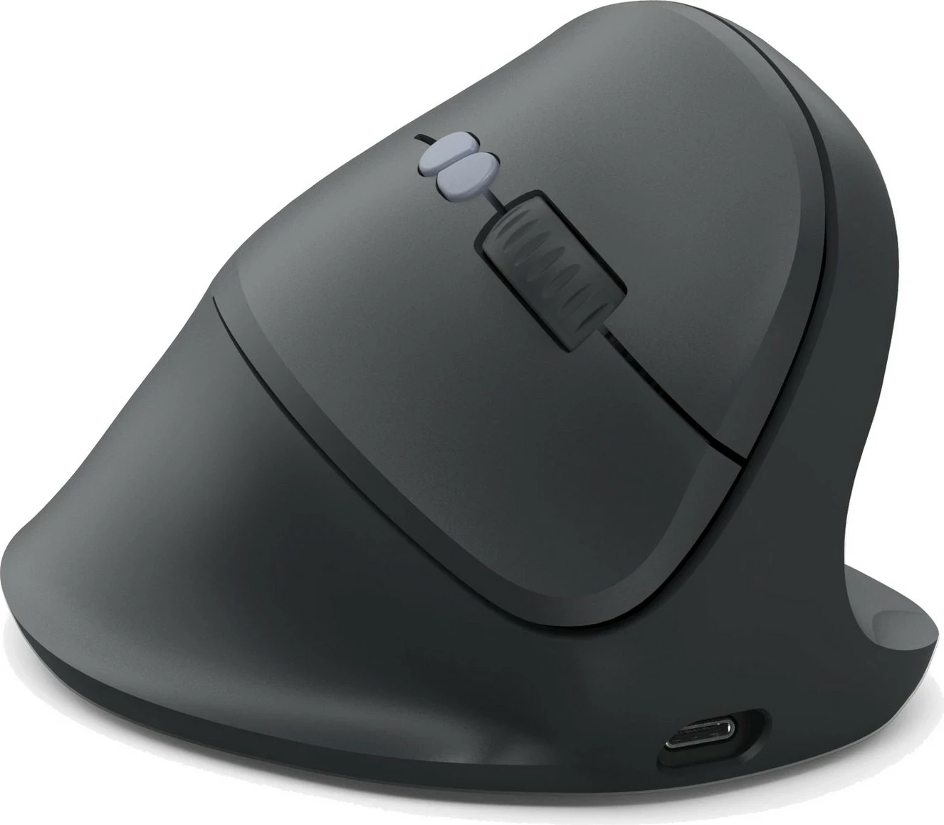 Maus vertikal Hama EWM-600, wireless, 8 butona, Bluetooth, USB Type-C, i zi