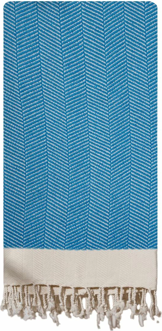 Peshqir plazhi Fouta, ngjyrë turquoise, Mijölnir, Baliksirti