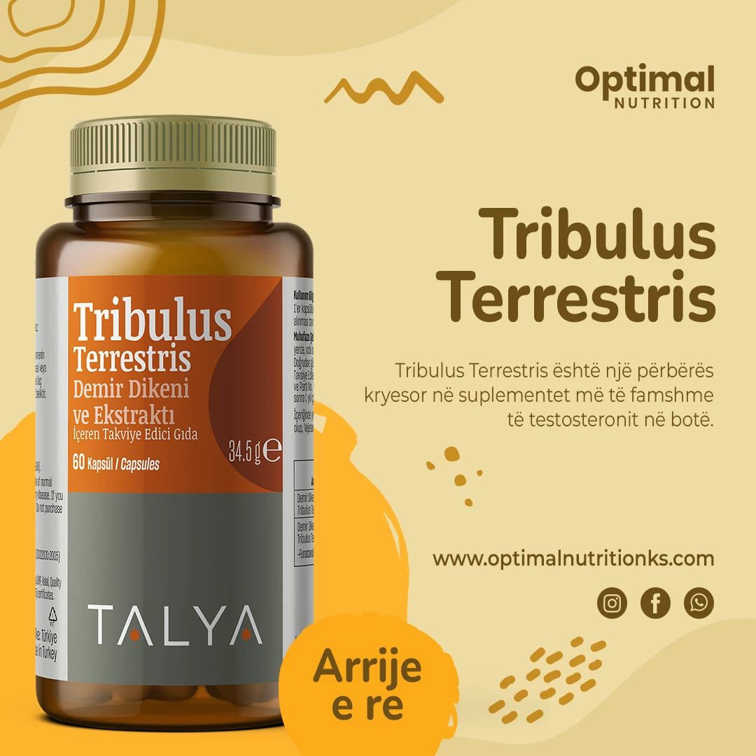 Tribulus Terrestris 1350 mg, 60 kapsula
