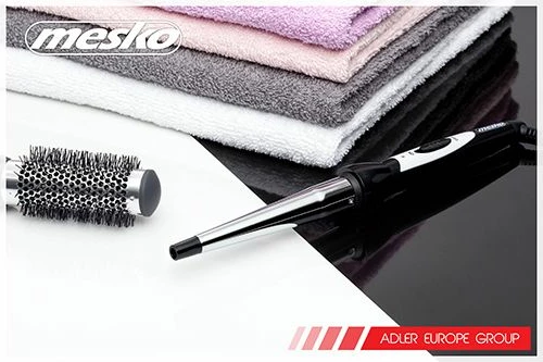 Hekur për kaçurrela Mesko MS2109 13-25 mm 40W, argjend/e zezë