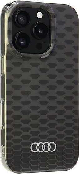 Mbështjellës Audi IML Stitching Pattern MagSafe për iPhone 16 Pro 6.3", zi