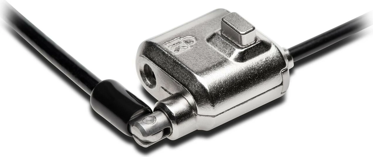 Kensington MiniSaver Lock, 1.8 m, çelës, çelik karboni, e zezë