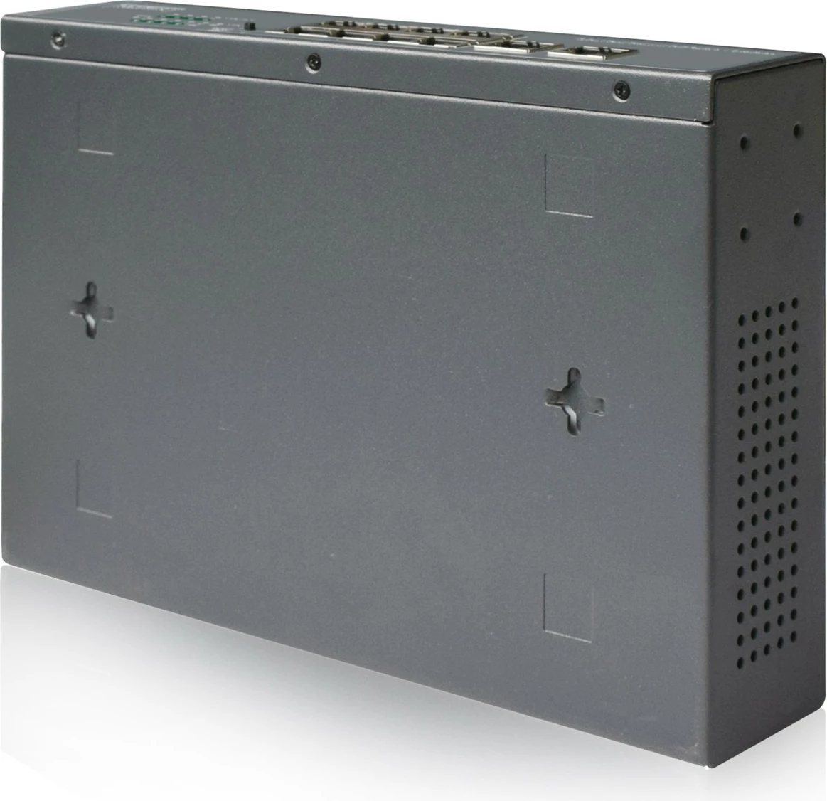 Switch Digitus 8-portë, Fast Ethernet 10/100, PoE 120W, gri