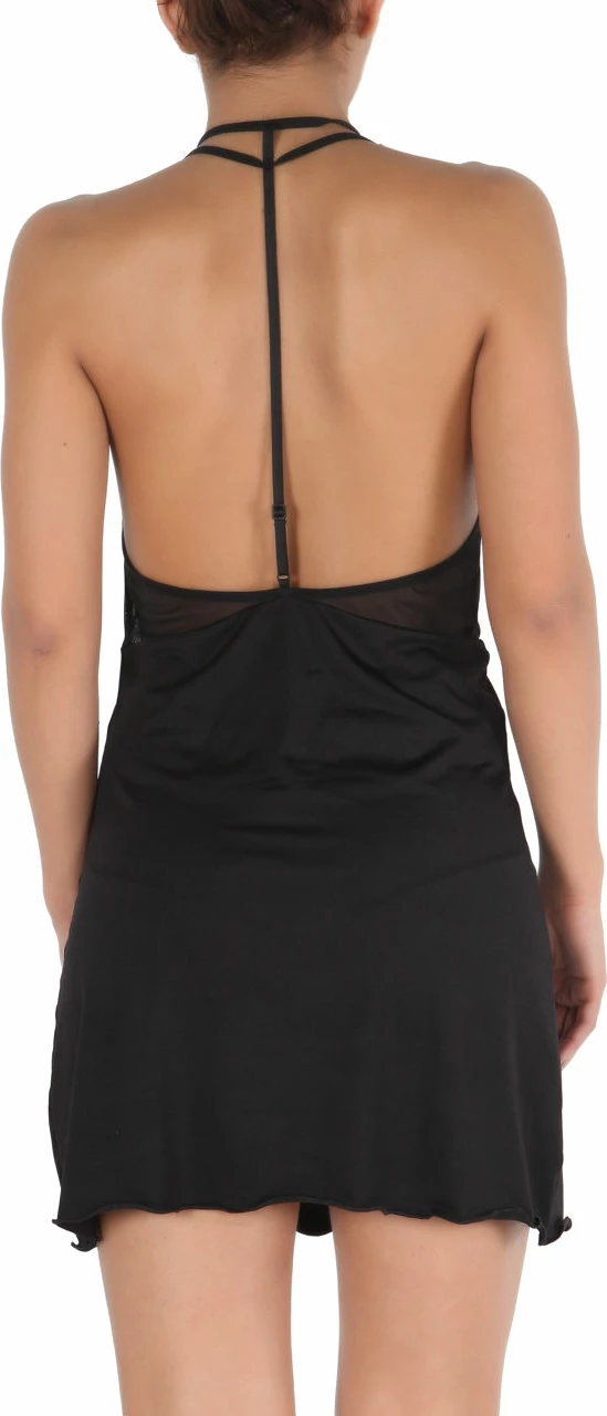 Babydoll i zi sensual, Jumeon, 2 copë, 001-018857