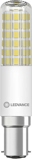 Llambë LED OSRAM LED Special T Slim 8W, B15d, 2700K Warm White, dimmable, transparente