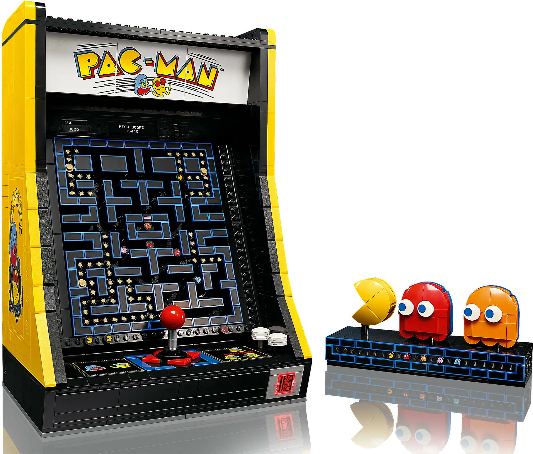 Set ndërtimi LEGO Icons PAC-MAN Arcade 10323, 2651 pjesë, multikolor