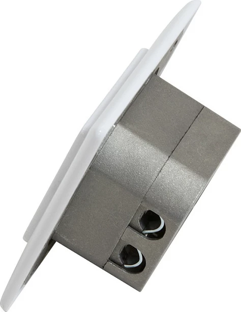 Prizë muri rrjeti LogiLink Cat.6, 2xRJ45 STP, horizontale, e bardhë