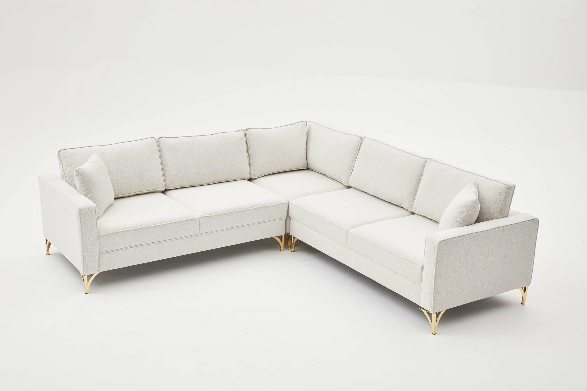 Këndore Atelier del Sofa, krem, ar