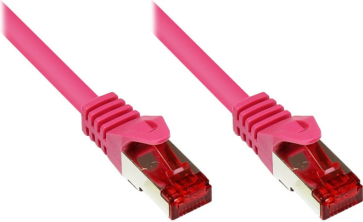 Kabllo rrjeti GoodConnections Cat 6 S/FTP PiMF 20m, magenta