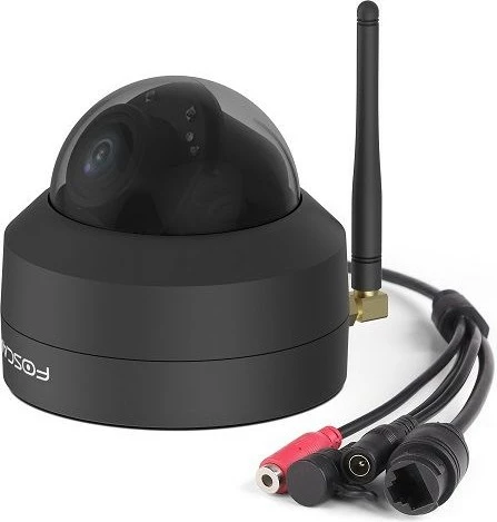 Kamerë sigurie IP Foscam D4Z, dome, PTZ, 4X zoom, 2.4/5GHz Wi-Fi, e zezë