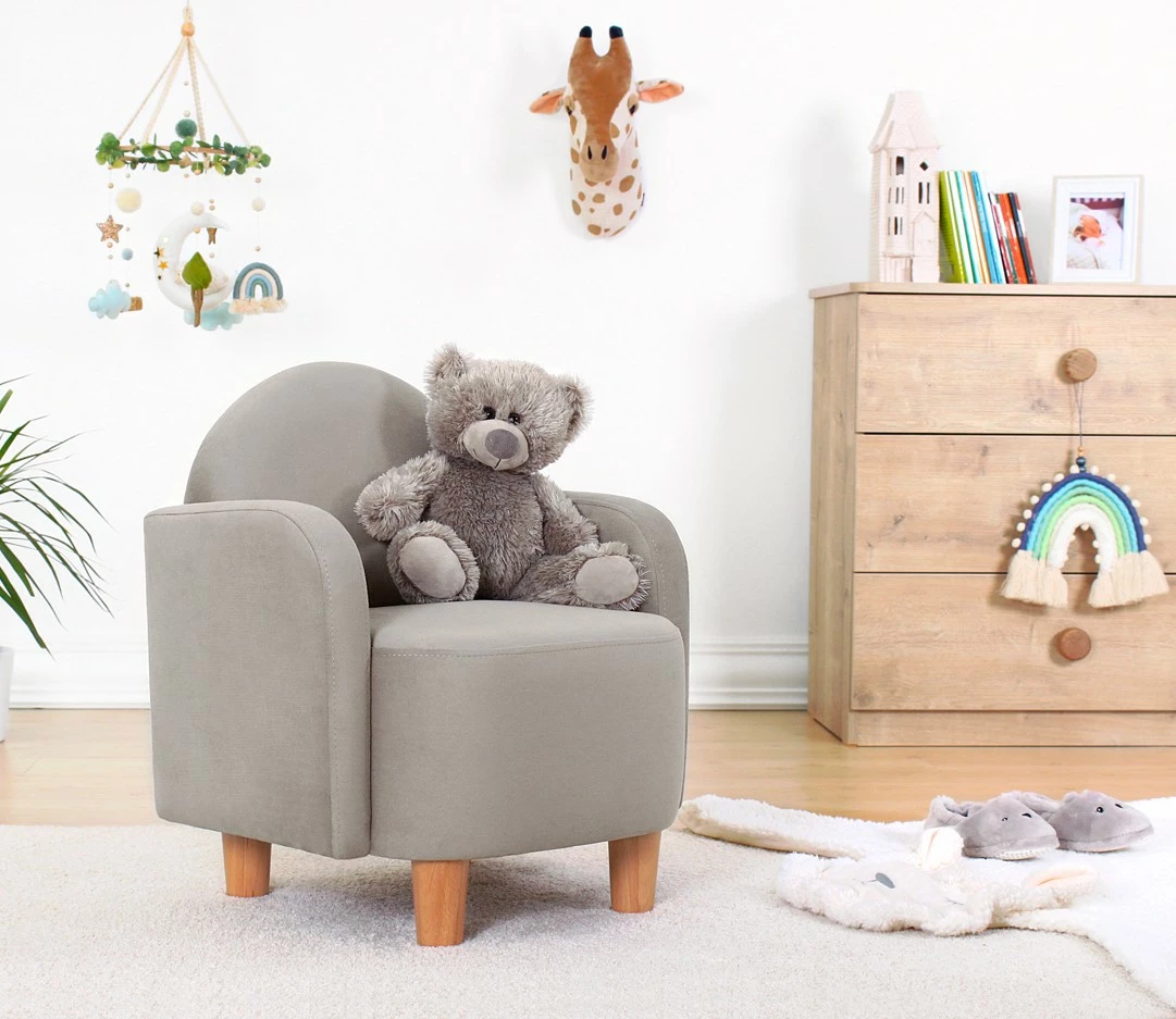 Karrige fëmijësh Wing, Atelier del Sofa, ngjyrë gri, Nock