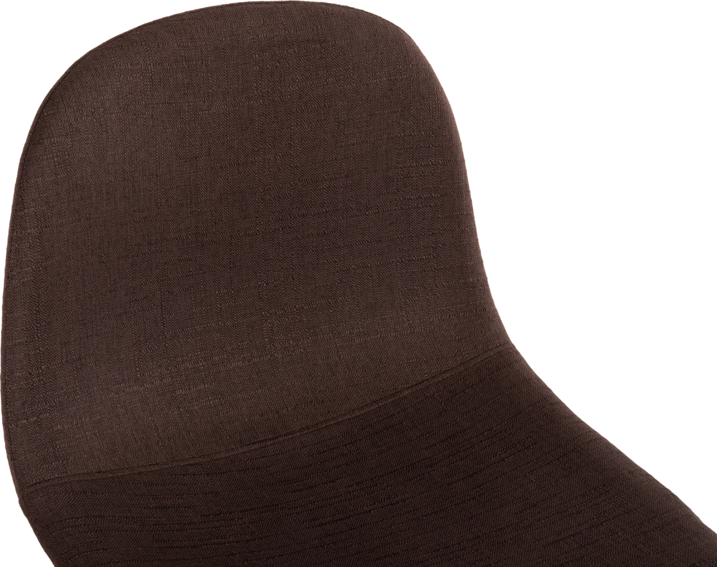 Karrige për bar VINCENT FH8579.23, ngjyrë kafe, kornizë metalike e zezë, 47x46x104H cm, set prej 4 copash