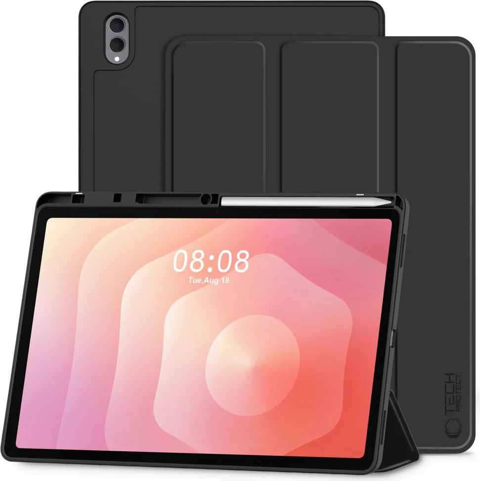 Mbështjellës për tablet Tech-Protect SmartCase Pen (SC) për Samsung Galaxy Tab S8 Ultra/S9 Ultra/S10 Ultra/S11 Ultra 14.6, i zi, 1 copë