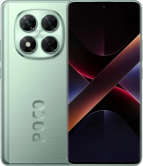 Celular POCO X7 5G 12/512GB, gjelbër
