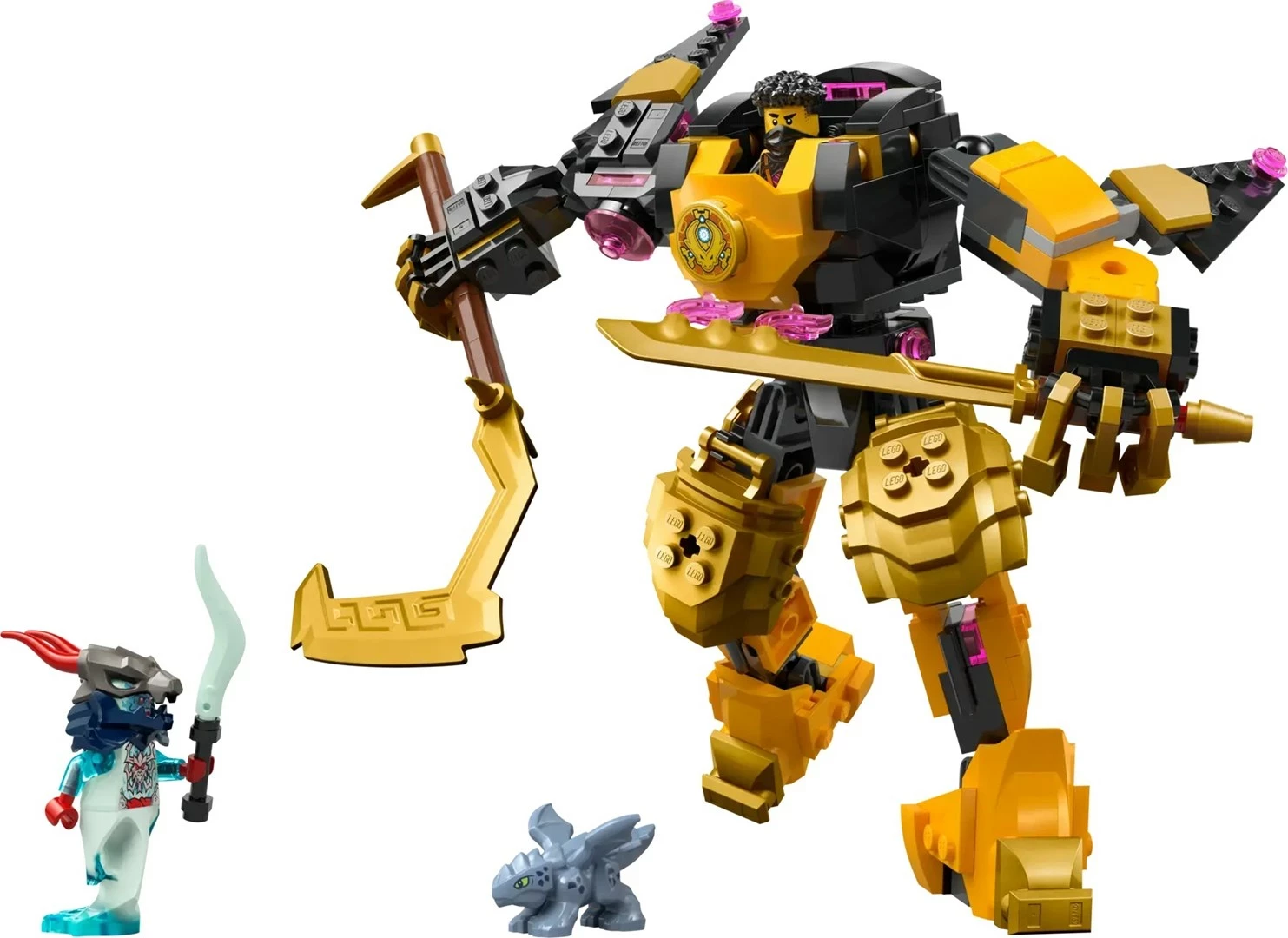 Set LEGO NINJAGO Arin's Spinjitzu Battle Mech 71839, 2 minifigura