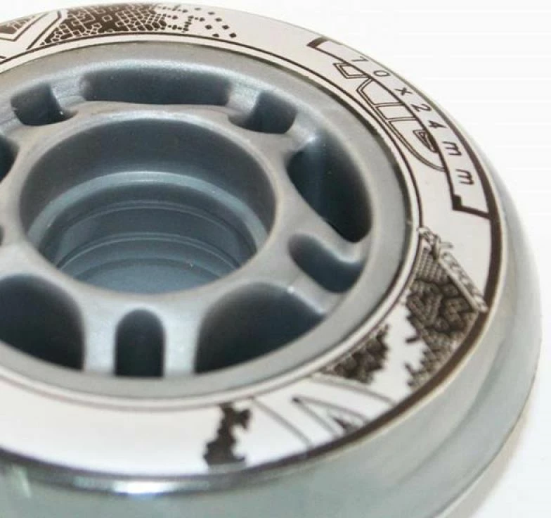 Rrota për rollera Nils Extreme, transparente