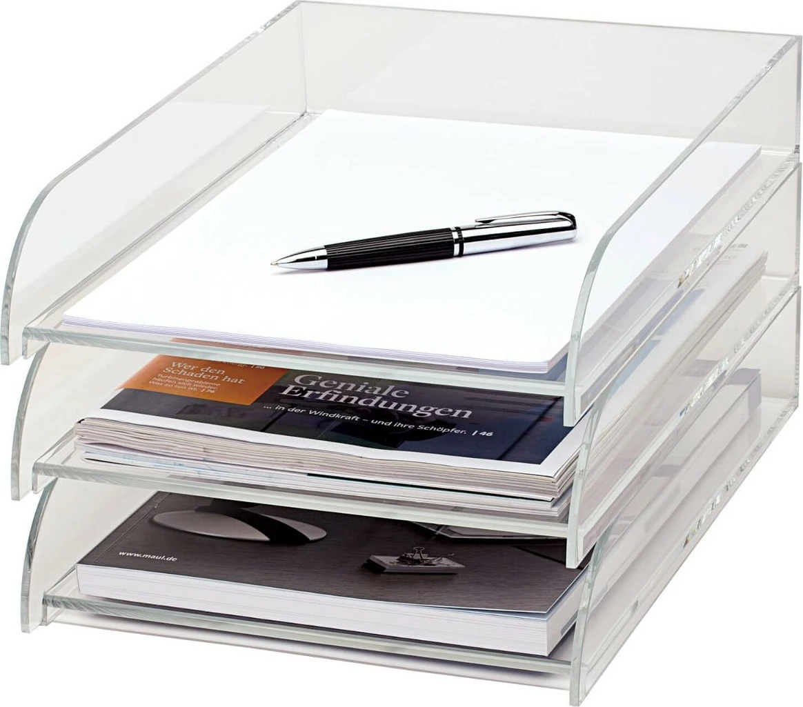 Tabak letre akrilik MAUL, A4, transparent