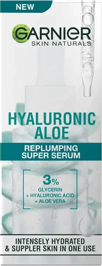 Super Serum Replumping Hyaluronic Aloe Garnier, 30 ml