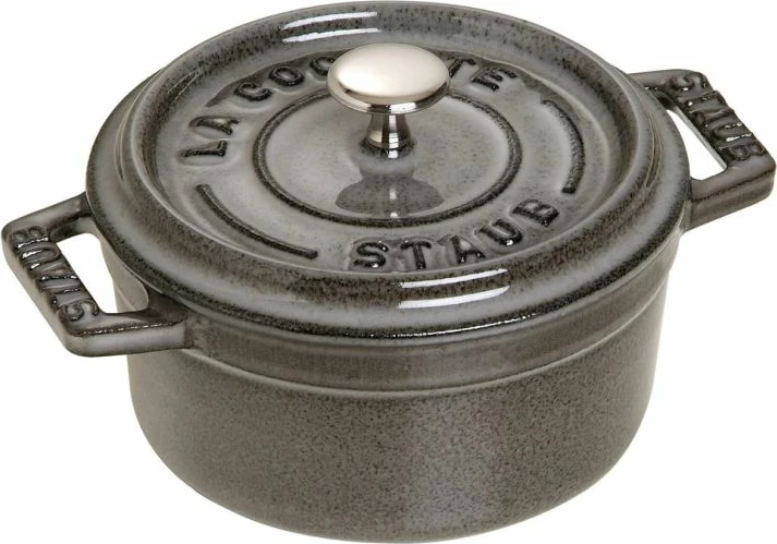 Tenxhere e vogël STAUB Mini Round, 250 ml, grafit