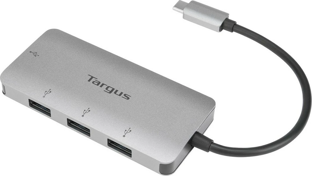 Hub USB-C Targus ACH226EU, 4x USB-A 3.0, 5Gbps, argjendtë