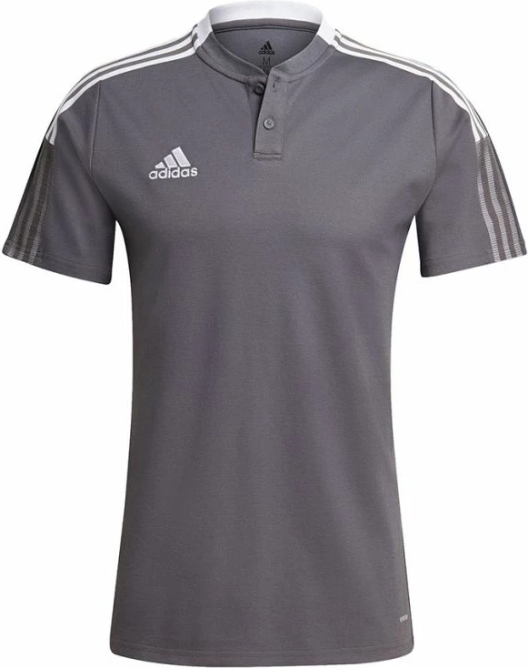 Maicë polo për meshkuj adidas, gri